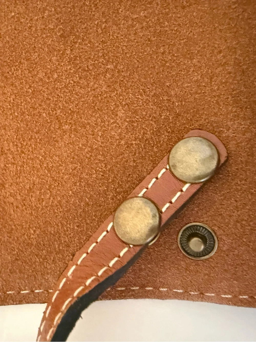Patricia Nash Lanza Crossbody Bag Tan 100% Leather Organizer Purse Cert Card
